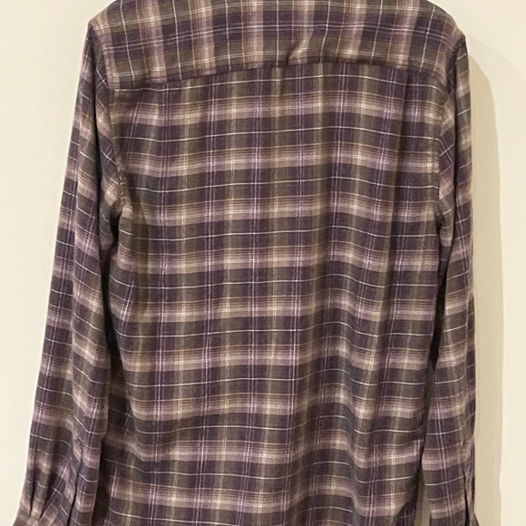 Weatherproof Purple Plaid Men's Shirt - Picture 2 of 5